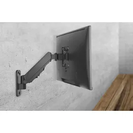 Digitus Universal Single Monitorhalter mit Gasdruckfeder Schwarz