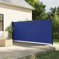 VidaXL Seitenmarkise Ausziehbar Blau 160x300 cm - Blau