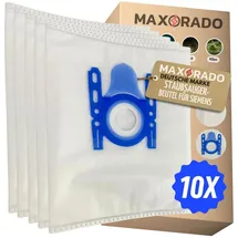Maxorado Staubsaugerbeutel für Siemens Bosch D E F G H Staubsauger Saugbeutel VS06G2410 Q3.0 Q4.0 Q5.0 Q6.0 Q8.0 VS04 VS06 VS07 VS3 VS4 VS5 VS6 VS7 Z2.0 Z3.0 Z4.0 Z5.0 Z6.0 Z7.0 Beutel