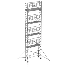 ZARGES Multitower S-PLUS 1T - Fahrgerüst Ausleger Arbeitshöhe 10.40 m 8.4 m + Plattform 0.60 m x 2.50 m