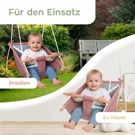 tulano Kinderschaukel Tulano Hop Rosa/Grau