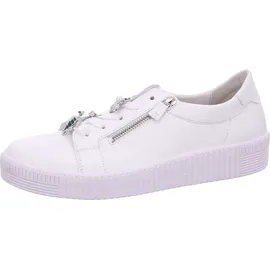 Gabor Sportliche Schnürschuhe in Weiß | Gr.: 38
