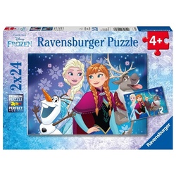 Puzzle Ravensburger Frozen - Nordlichter 2 X 24 Teile