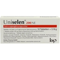 Köhler Pharma GmbH Uniselen 200 NE Tabletten 10 St.