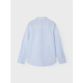 NAME IT Langarmhemd NKMNewsa (1-tlg) blau 134/140