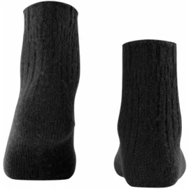 Falke Bedsock Rib Socken 1 Paar Schwarz 35-38