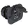 VELLEMAN Unterputz Usb Autoladegerat 12 24 V Dc Eingang, 2 X 5 V Ausgang