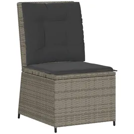vidaXL Garten-Lounge-Set 5-tlg. grau