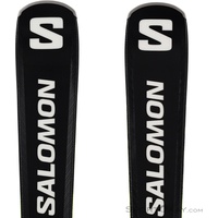 Salomon S/Max 8 + M10 GW Skiset 2024-Schwarz-165