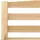 vidaXL Massivholzbett 90 x 200 cm Braun