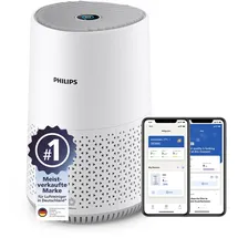 Philips Luftreiniger Series 600i mit HEPA-Filter, weiß (AC0651/10)