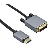 helos Premium Adapterkabel - DVI-D Stecker zu HDMI Stecker