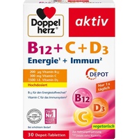 Queisser Doppelherz B12+C+D3 Depot