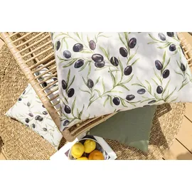 Magma Heimtex Tischläufer OLIVEN, (LB 145x40 cm) - beige - LB 145x40 cm