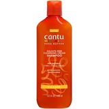 Cantu Cleansing Cream Shampoo – Shampoo für lockiges und krauses Haar – reichhaltige Formel aus Shea Butter – sanfte und tiefenwirksame Reinigung für Haar und Kopfhaut – sulfatfrei – 400 ml