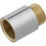 Kirchhoff MS Hahnverlängerung, Chrom, 1/2 x 30 mm