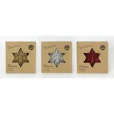 Trendline Stern Zum Hängen 2er-set 12,5cm Weihnachtsstern Weihnachtsdeko Stern