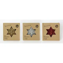 Trendline Stern Zum Hängen 2er-set 12,5cm Weihnachtsstern Weihnachtsdeko Stern