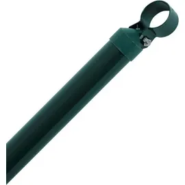 Estexo Maschendrahtzaun Komplettset 1,25 x 15 m Gartenzaunset Gartenzaun Zaunset grün