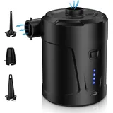 Aufblasbarer Matratzen-inflator, Elektrischer Luftpumpen-inflator, Aufblasbare Matratzenpumpe Deflator Winzige Pumpe Mit 4000 Mah Akku Für Boot, Aufblasbarer Pool, Bettmatratze, Camping