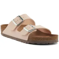 BIRKENSTOCK Damen Sandale Arizona Vegan Birko Flor Earthy Veg Light Rose rosa - 40/40.0 - 40 EU
