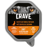 Crave Adult Pastete Huhn & Truthahn 7 x 150 g