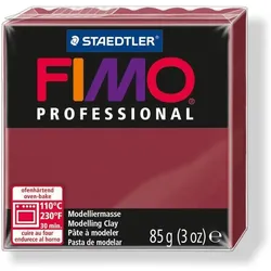 FIMO PROFESSIONAL Modelliermasse, bordeaux, 85 g