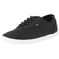 Tommy Hilfiger Canvas Lace Up, Schwarz