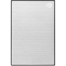 Seagate One Touch Portable HDD with Password Silver +Rescue 5TB, USB 3.0 Micro-B (STKZ5000401)