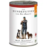 Hund Nassfutter - Rind Sensitive Dose 410g | DEFU DEMETER FELDERZ