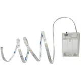 Blulaxa LED Strip, 1w warmweiss 90lm1m mit Batterie