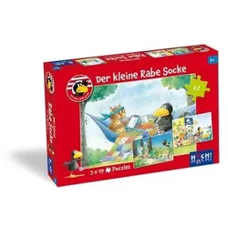 Der kleine Rabe Socke - Puzzle 2 (Kinderpuzzle)