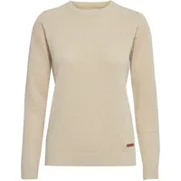 Oxmo Strickpullover grau XL