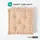 Homescapes Kissenbezug Unifarben 50 x 50 cm Beige