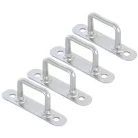 HP Autozubehör 0410219 0410219 Anschraub Planen Ösensatz (L x B x H) 71 x 15 x 27 mm mit Haken