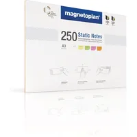 Magnetoplan Static Notes DIN A3 250 Stück sortiert