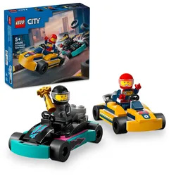 LEGO® City Fahrzeuge 60400 Go-Karts mit Rennfahrern