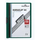 Durable Schnellhefter DURACLIP A4 dunkelgrün 25 St.
