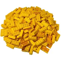 LEGO® Spielbausteine LEGO® Duplo 2x4 Steine Gelb - 250 Stück - Grundbausteine Yellow 3011 NEU, (Creativ-Set, 250 St), Made in Europe gelb