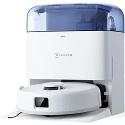 ECOVACS Saugroboter "mit Wischfunktion, DEEBOT mini", blau, B:28,6cm H:9,98cm T:28,6cm, Saugroboter, Großartig klein und kraftvoll