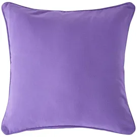 Homescapes Kissenbezug Homescapes 60 x 60 cm Lila