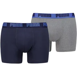 Puma MEN EVERYDAY BASIC BOXERS navy/royal sapphire XL 2er Pack