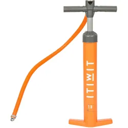 SUP-Pumpe Hochdruckpumpe - 20 PSI Doppelhub orange EINHEITSGRÖSSE