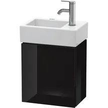 Duravit Waschtischunterschrank 1 Tür 36,4 x 40 x 24,1 cm Schwarz Hochglanz