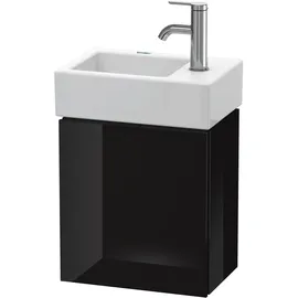 Duravit Waschtischunterschrank 1 Tür 36,4 x 40 x 24,1 cm Schwarz Hochglanz