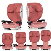 Autositz Kinder 15-36 kg Isofix oder Sicherheitsgurt Camo by Lux4Kids Rose 03