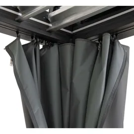 Sunjoy Vorhang für Matterhorn Multi-Pergola 306 x 406 cm Grau/Mehrfarbig