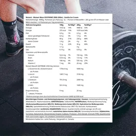 Mutant Mass Extreme Vanille Eiscreme Pulver 2500 g