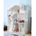 pricenet Puppenhaus Bücherregal Calla 116 cm Weiß