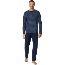 SCHIESSER Herren Schlafanzug lang-Nightwear Set Pyjamaset, Admiral_182197, 54